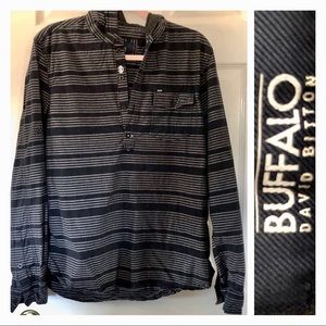 Mens Buffalo slip on shirt